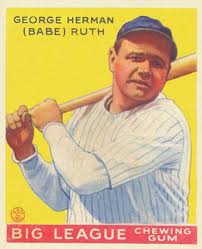 1933 Goudey Ruth