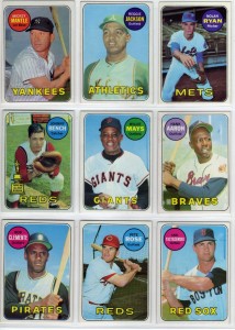 1969 Topps baseball cards