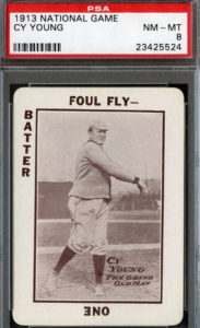 Cy Young 1913 National Game card