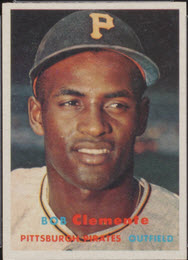 Roberto Clemente 1957 Topps