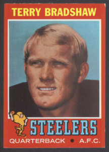 Terry Bradshaw rookie card