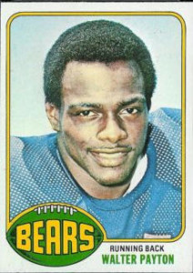 Walter Payton rookie card