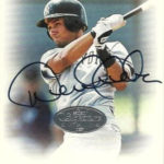 Derek Jeter 1996 Leaf Signature Series