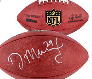 Signed DeMarco Murray NFL football