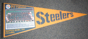 Super Bowl XIII penant Steelers