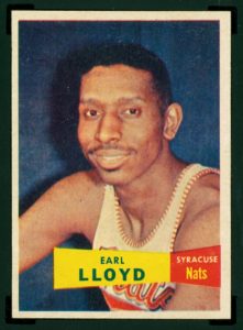 Earl Lloyd rookie card