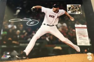 signed MLB photo